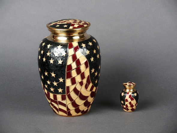 Old Glory Cremation Urn